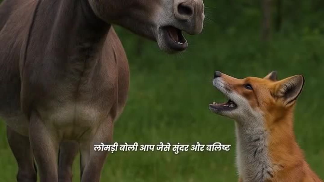 ⁣Gadhe or lomdi ki kahani