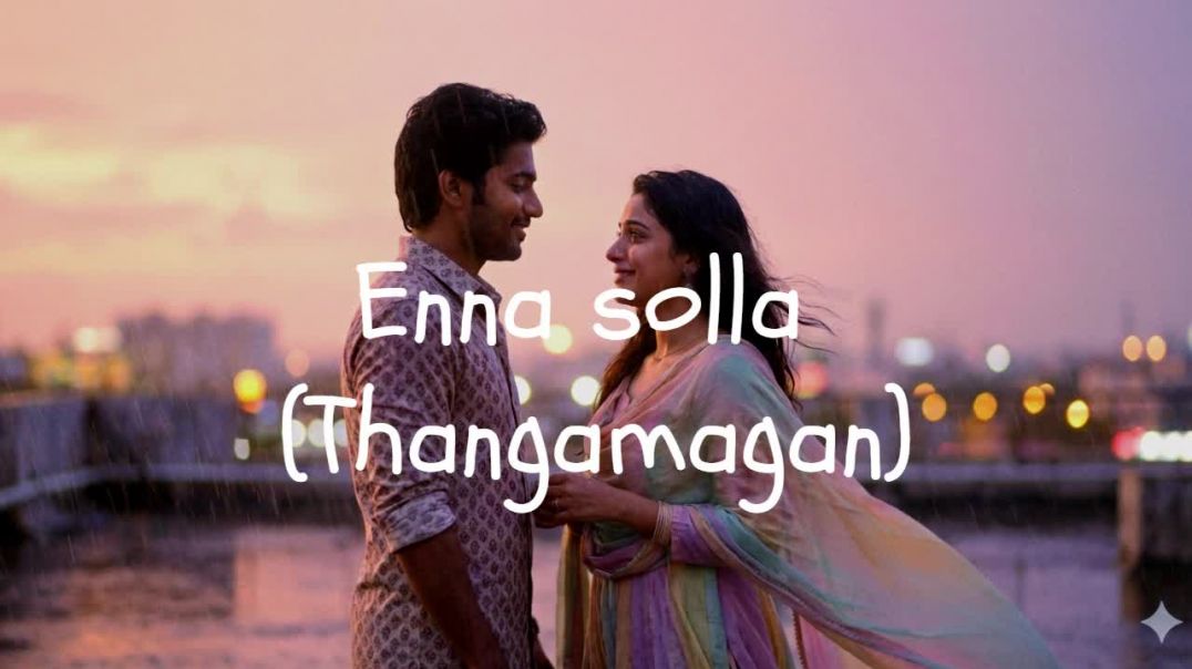 ⁣Enna solla song (Thangamagan ) || Dhanush , Samantha Ruth prabhu || Shweta Mohan , Anirudh Ravichand