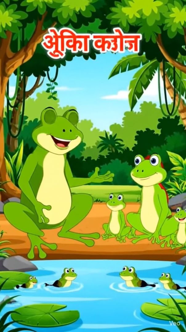 Forgs cartoon video #forgscartoon#kidscartoon#rajuda