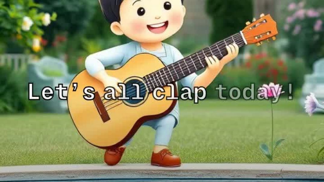 ⁣Clap, Stomp, Wave kid songs