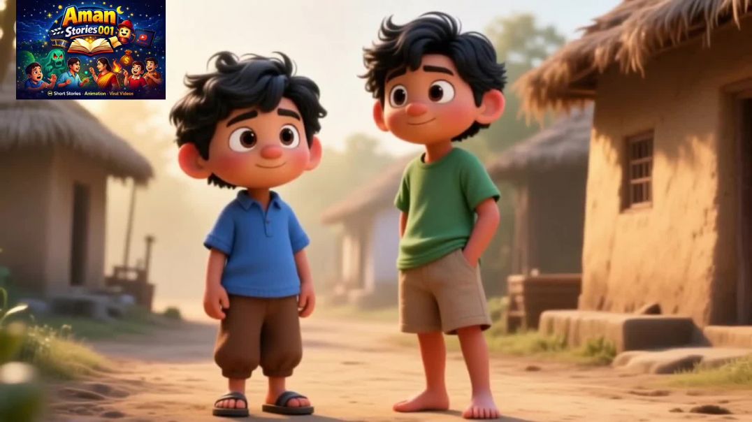 ⁣राजू और रामू की सच्ची दोस्ती | Mehnat vs Shortcut | Hindi Moral Story