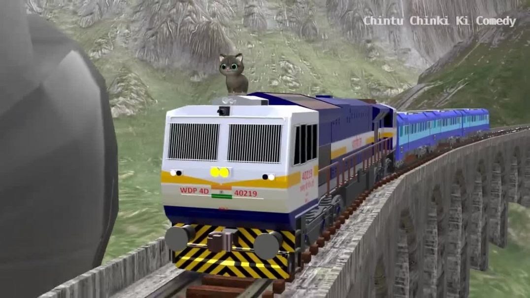 ⁣बिल्ली और बन्दर का आइसक्रीम केक _ Bili Ke Bache _ Chintu _ Monkey Cartoon _  comedy _ cs bishtvines(