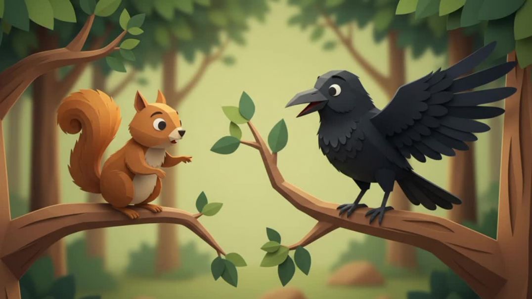 ⁣एक शरारती गिलहरी कि कहानी