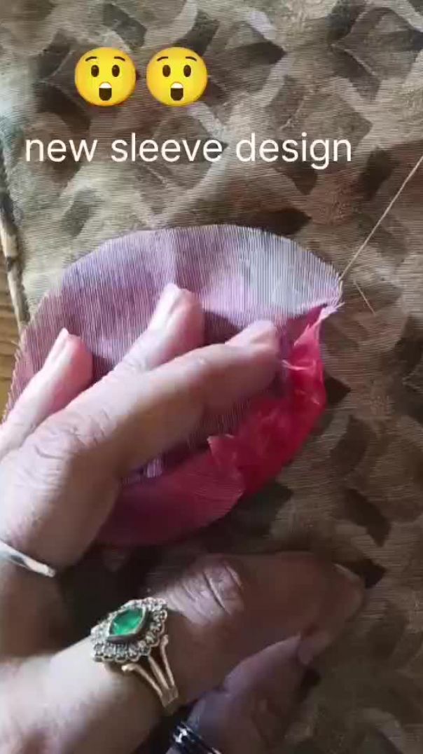 Sleeve design#  long sleeve design#  blouse design