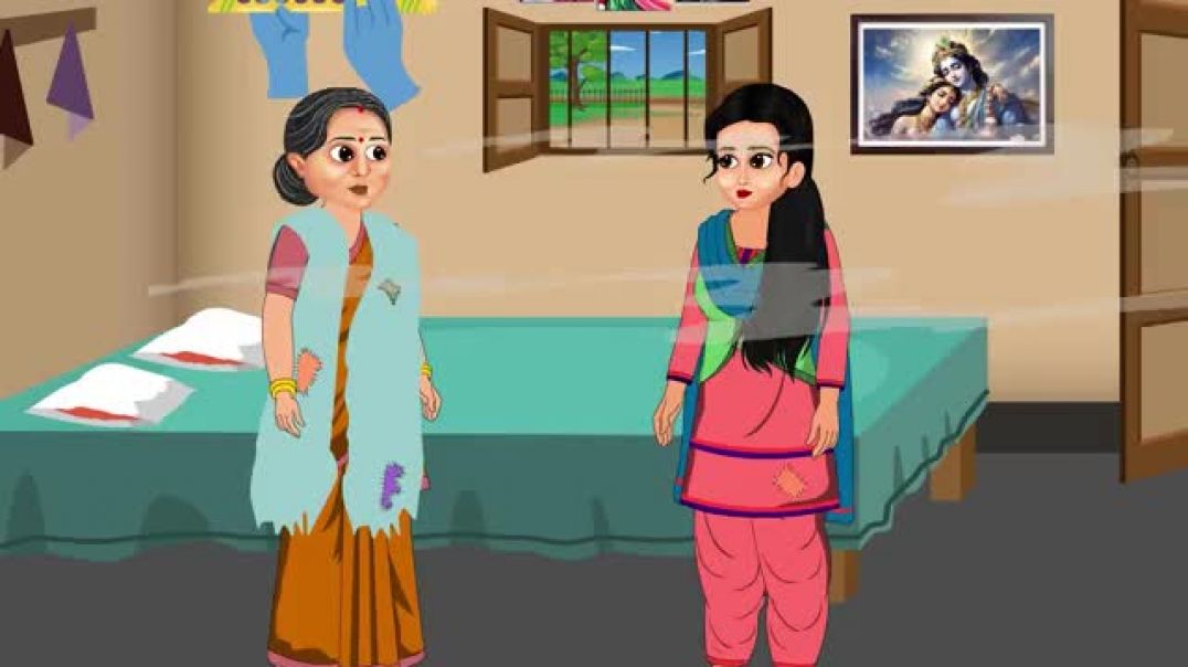 ठंड_में_गरीब_बहू_लंच_बॉक्स_वाली___poor_daughter-in-law_with_the_lunchbox_in_the___Cartoon_