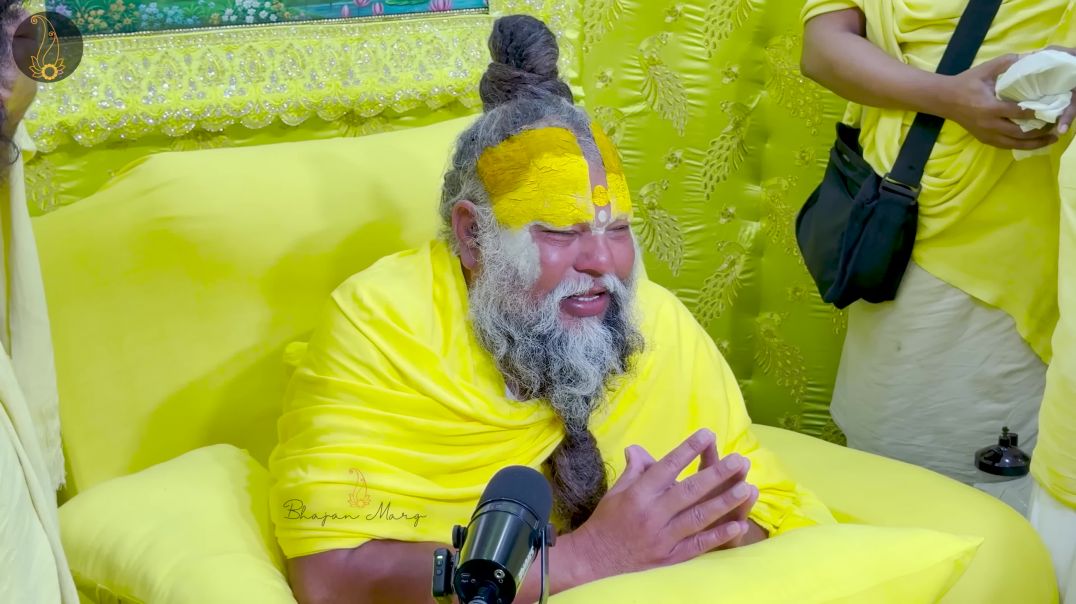 ⁣Mahabharat के युधिष्ठिर गजेंद्र चौहान जी महाराज जी को क्या सुनाया Bhajan Marg