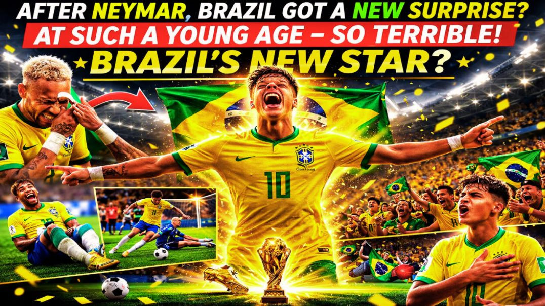 ⁣After Neymar, Brazil got a new surprise? At such a young age so terrible! Brazil's new star?