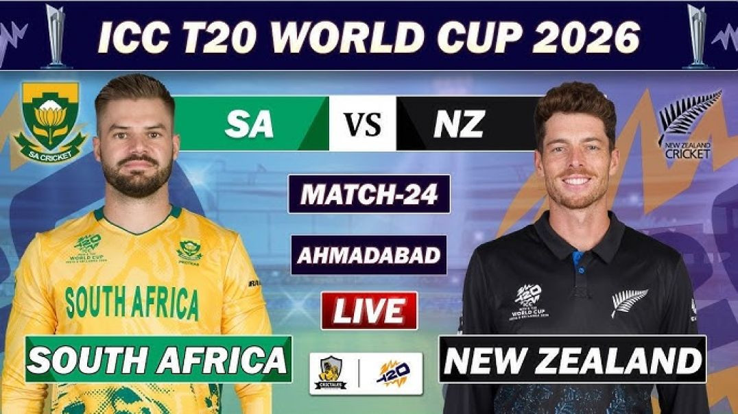 ⁣T20 World Cup match 24 highlights 2026