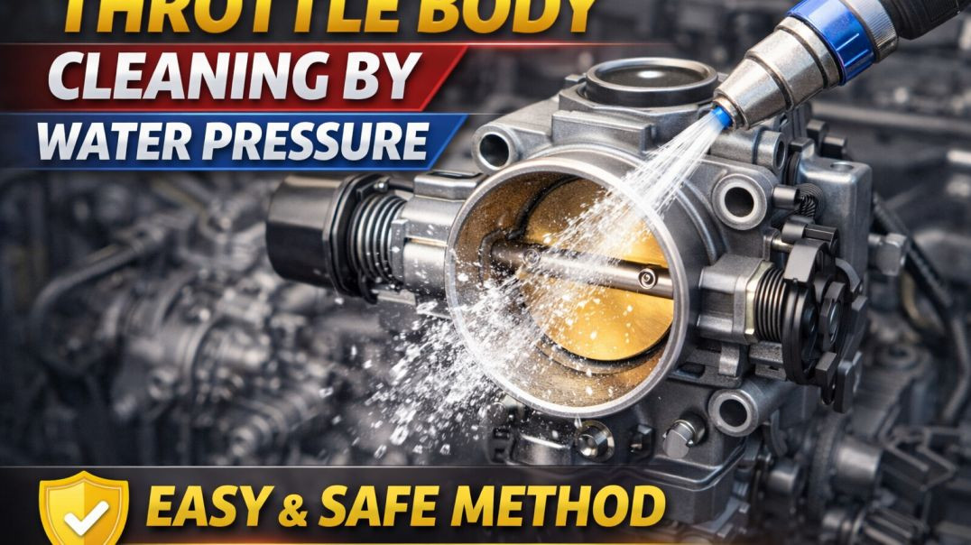 ⁣We Tested the Viral Throttle Body Cleaning With Water Hack