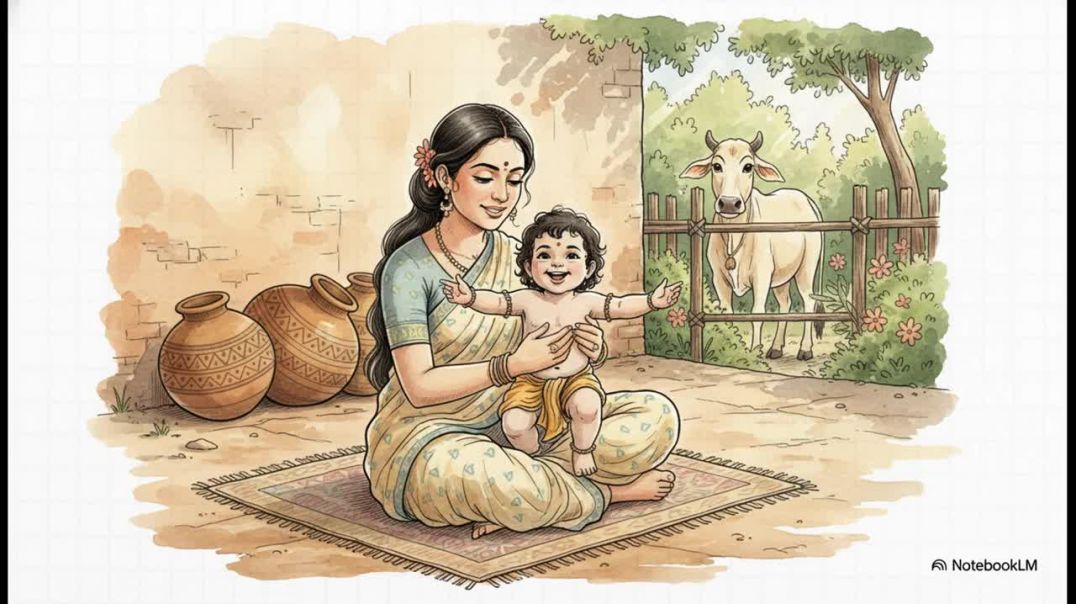 ⁣कान्हा के बचपन की कहानियाँ