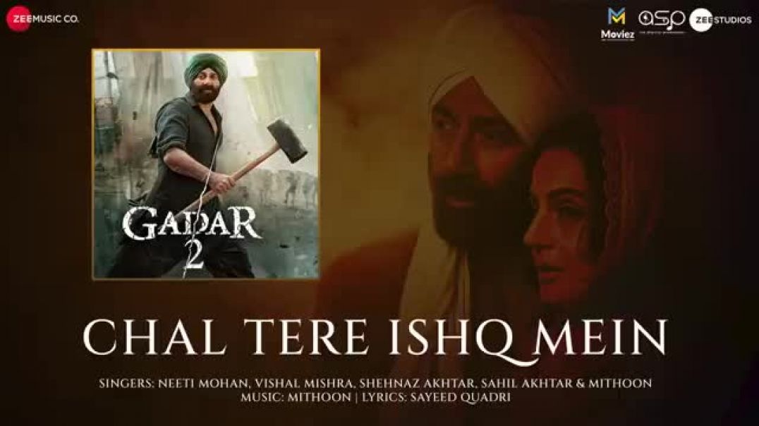 ⁣Chal Tere Ishq Mein pad jate hai.....❣️❣️#gadar_2 #sunnydeol #ameeshapatel #vishal_m,_Mithoon_#romantic #lovesong #[3