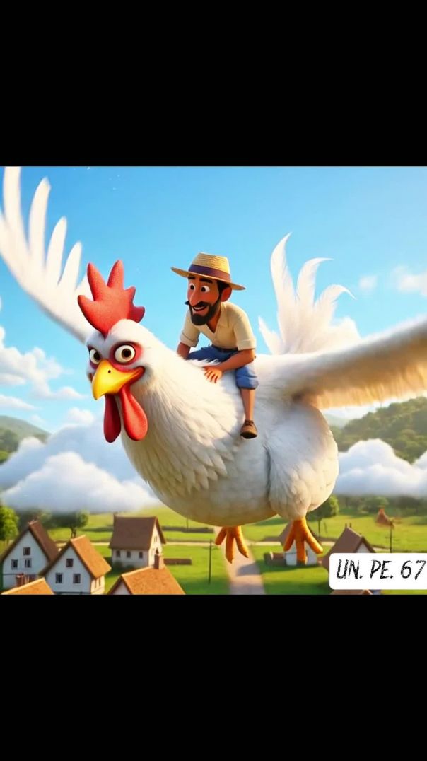 Farmer's hen laid golden egg 🥚| Beautiful story of a farmer and hen #shorts #ai #farmer #[36992