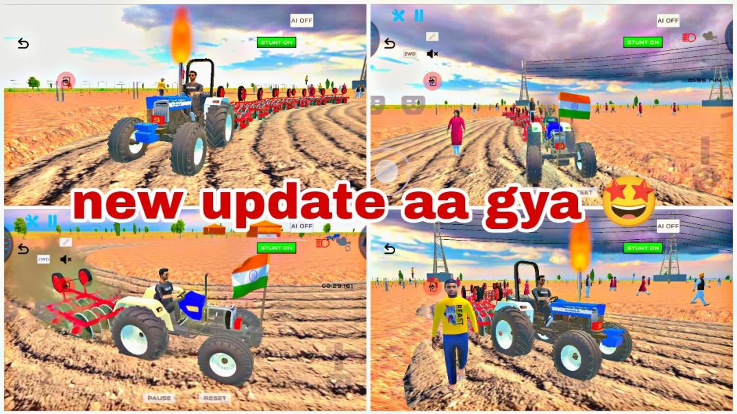 ⁣New update aa gya indian desi life simulator 3d game 🤩