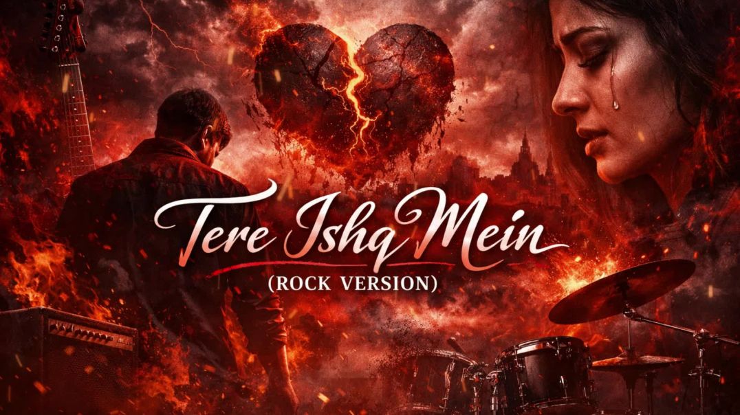 ⁣Tere Ishq Mein (Rock Version)