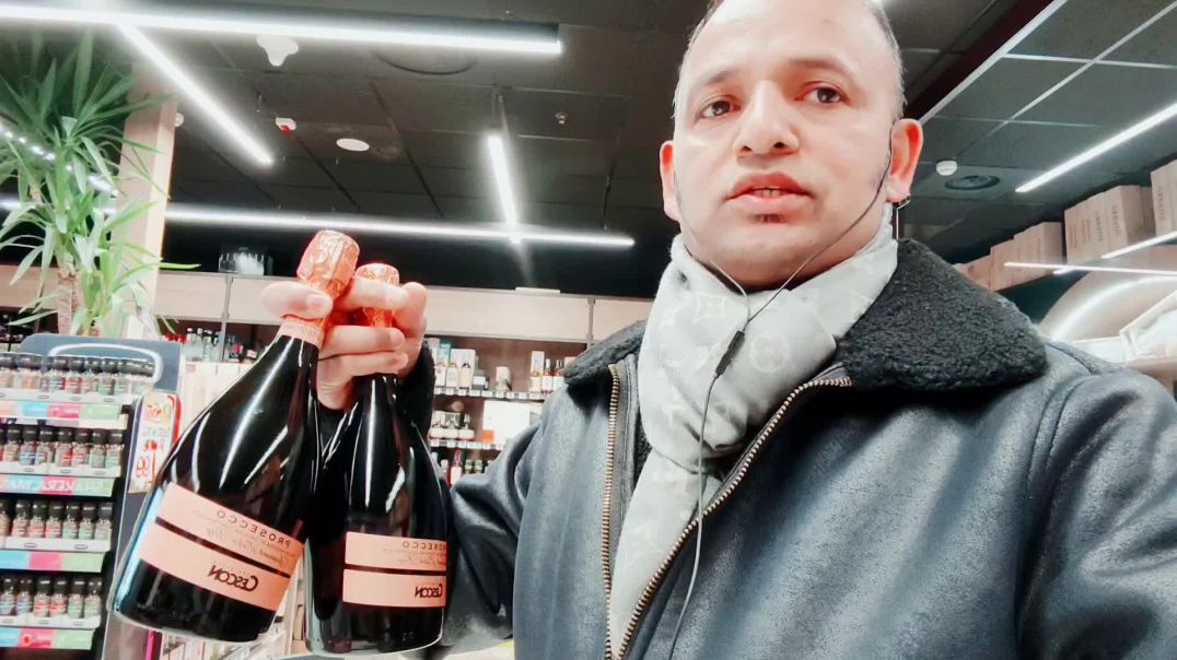 ⁣रोम इटली 🇮🇹 - ये Wine का कितना पड़ा ?