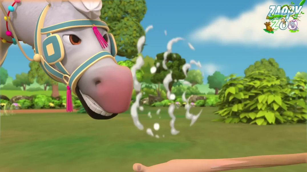 लकड़ी की काठी काठी पे घोडा ।।