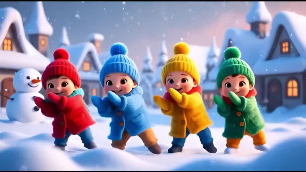 ⁣Funny Baby Group Dance