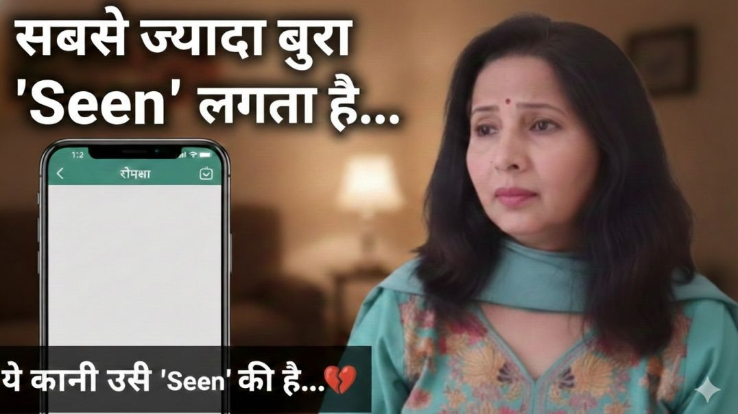 ⁣क्या आपने कभी खुद ko seen पर खोया है? #story time #hindi story#truelines #rsepect #renukiduniya20260