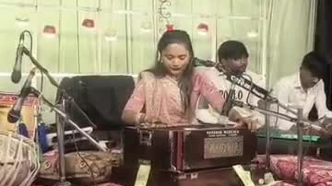 ⁣Mita Chauhan bhajan