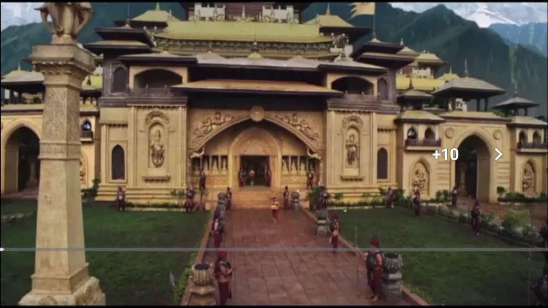 ⁣Dronodan tied prasenjit aswamedha horse in buddha chariot