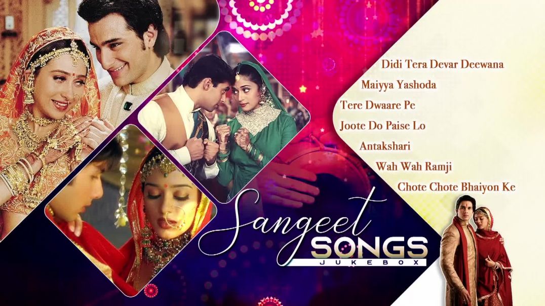 ⁣Sangeet Songs _ Top Sangeet Songs _ Marriage Dance Songs _ संगीत के गाने _ Romantic Songs(1080P_HD)
