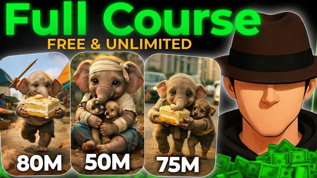 ⁣Ai video Cartoon Bnaye Keval Do Minute Me 😱😱| How To Make Ai cartoon free