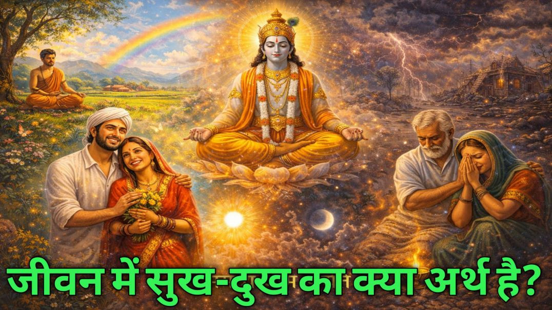 ⁣जीवन में सुख-दुख का क्या अर्थ है? ! What is the meaning of happiness and sorrow in life?