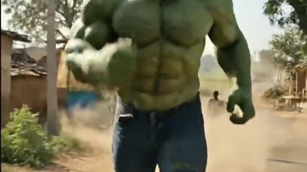 ⁣Hulk ne apni mehnat se bhangar se bike banayi aur woh poori tarah famous ho gaya _hulk  _short(720P_