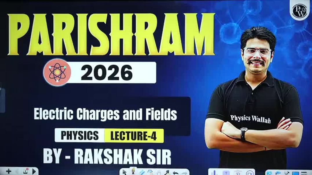 ⁣Electric charge and field