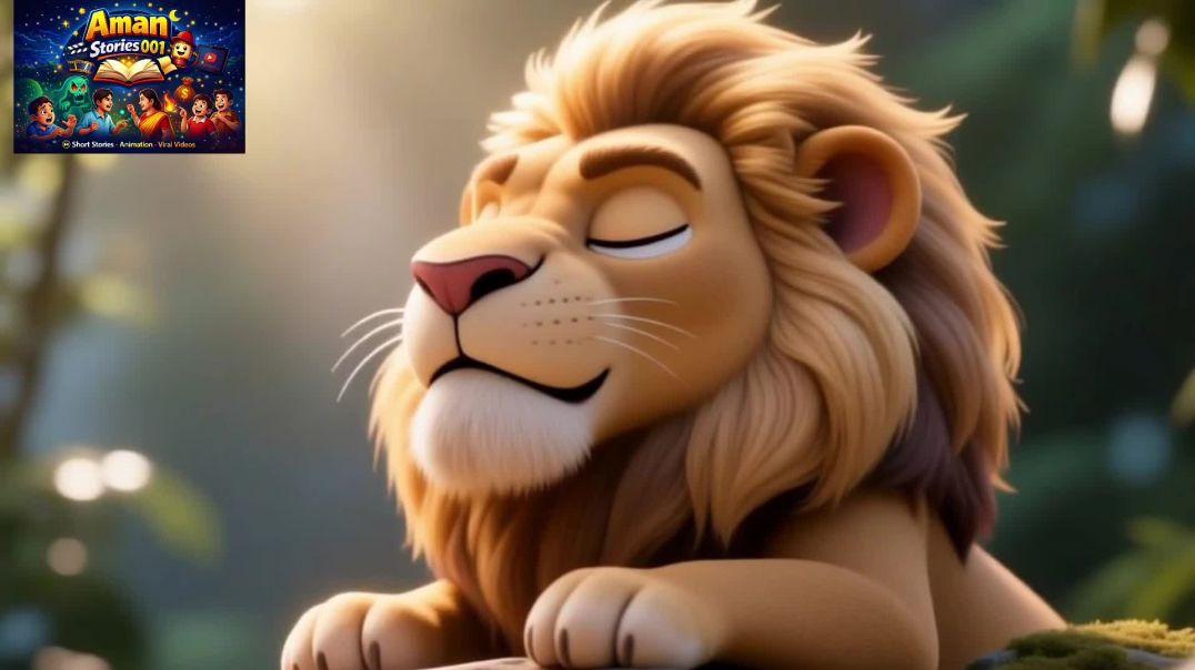 ⁣शेर और चालाक लोमड़ी की कहानी | Moral Story in Hindi | Fox and Lion Story