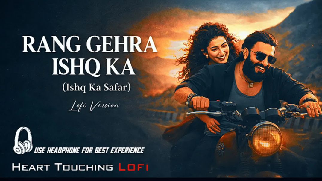 ⁣Rang Gehra Ishq Ka (Ishq Ka Safar) – Lofi Version | Heart Touching Romantic Lofi | Use Headphones