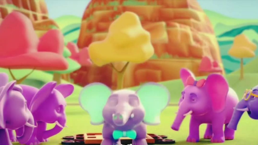 ⁣Ek Mota Hathi Ghumne Chala, एक मोटा हाथी, Nursery Poems and Cartoon Songs for Kids