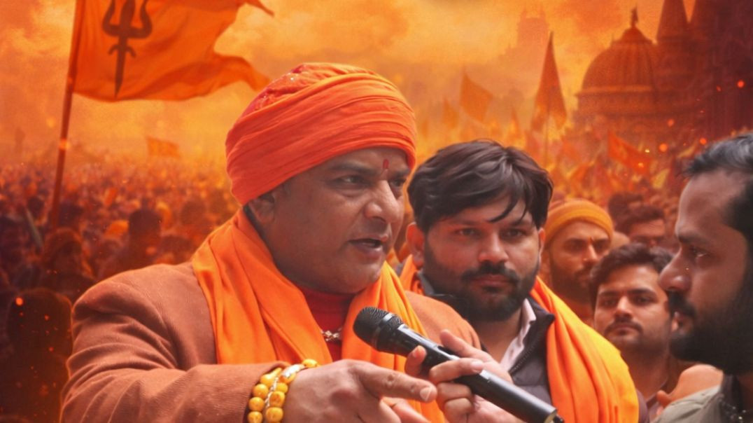 ⁣| जागो हिंदू जागो के नारों से गूंजा मंच