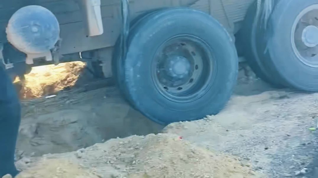 ⁣Heavy driver truck फूल ओवरलोड 55 टन माल