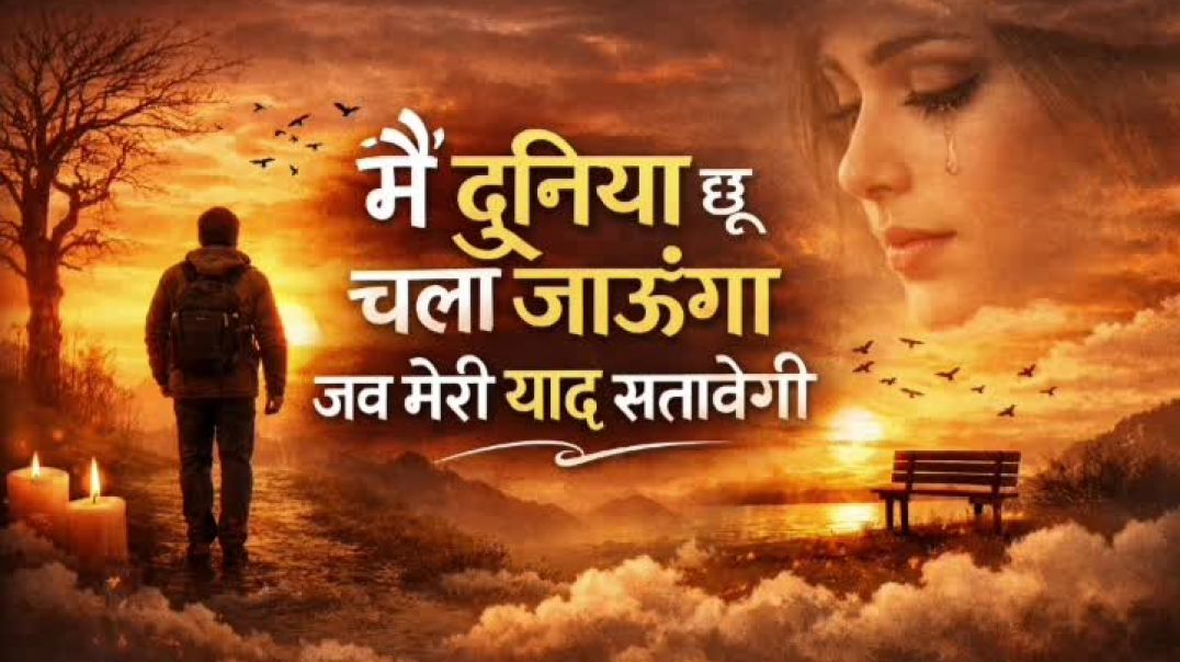 ⁣🥹मैं दुनिया_सो_ चले _जाऊंगा जब मेरी याद सतावेगी sad song trending songs heart touching love songs 😔😭