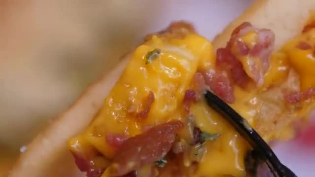 ⁣미국식_고기폭탄_더블치즈_샌드위치!___American_style_meat_bomb_double_cheese_sandwich!(360p)