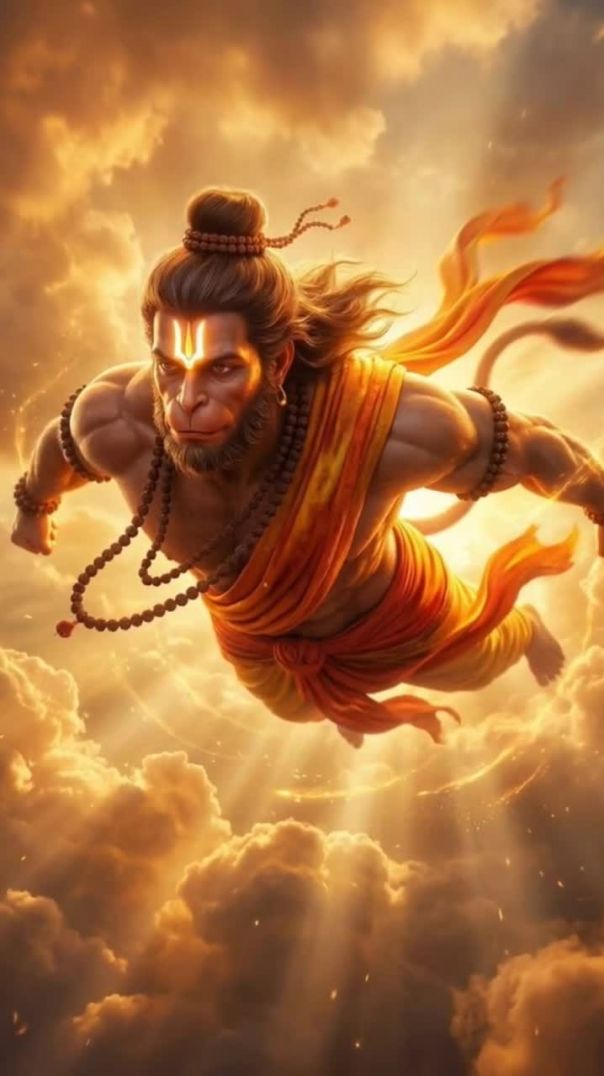 रोम–रोम में बसते हैं मेरे हनुमान 🔥💥 | बजरंगबली का धुआंधार पराक्रम 💪🚩 | Hanuman  #Status​