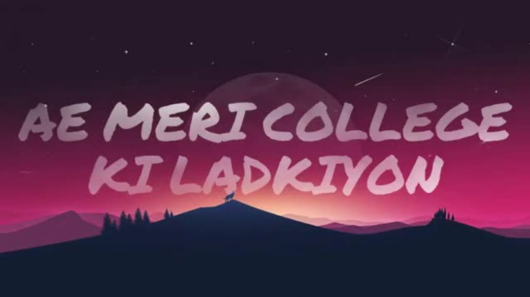 ⁣COLLEGE_KI_LADKIYON_-_UDIT_NARAYAN____LYRICS___(360p)