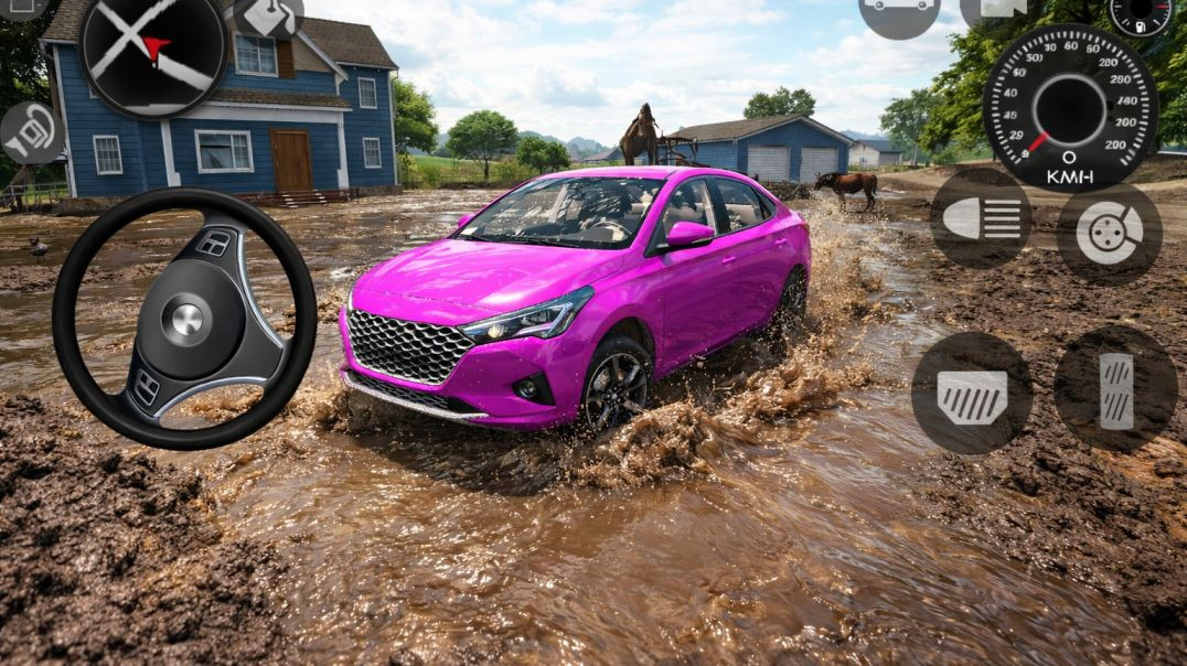 ⁣Indian Cars Simulator 3d Varna Legender Gadi Game Car Game Android Gameplay