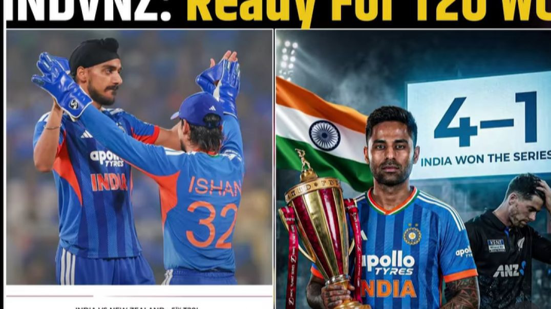 ⁣Ind Vs Nz live 5th T20 match| Most Viral Video for Apna tube