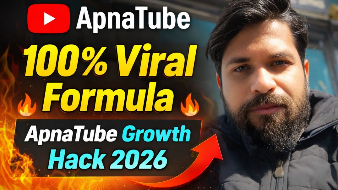 ⁣🔥 100% Viral Formula – ApnaTube Growth Hack 2026