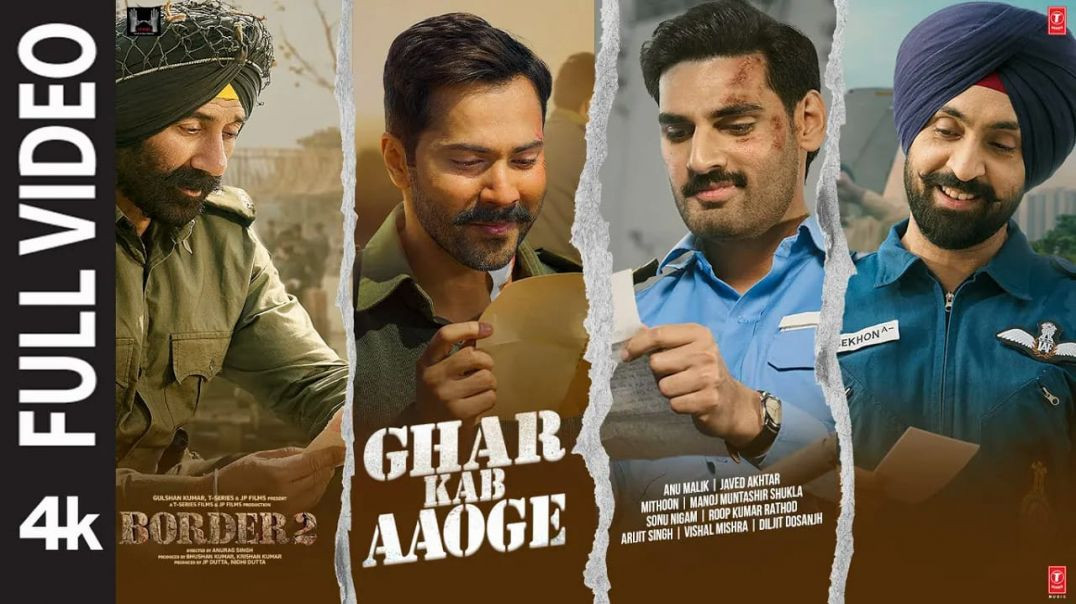 ⁣BORDER 2: Ghar Kab Aaoge (Full Video) Sunny DAnu, Mithoon, Sonu, Roop, Arijit, V ishal, Diljit, Jave