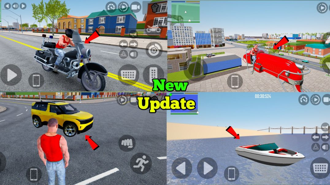⁣Indian Car and Bike Driving new update 😍