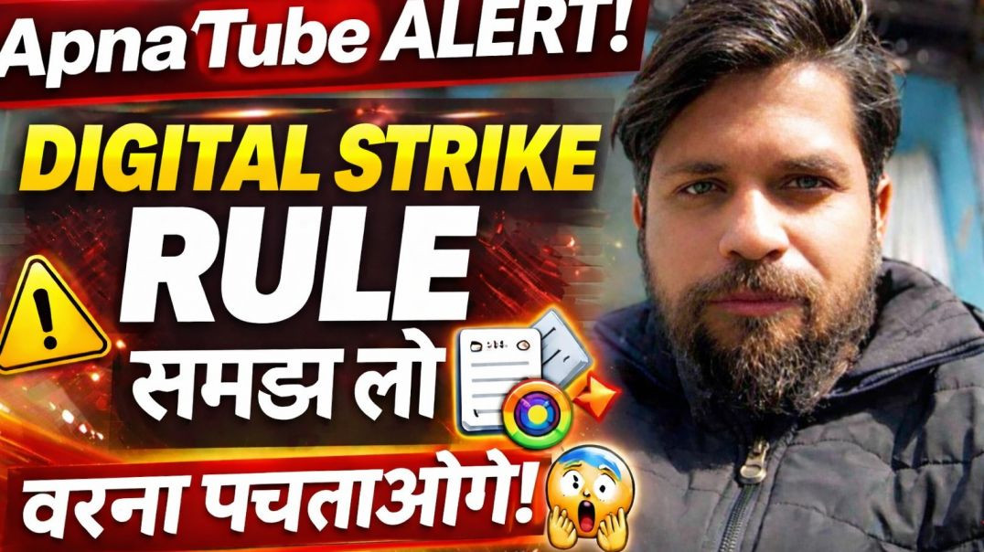 ⁣ApnaTube Digital Strike Rules 2026 | कब आता है और कैसे बचें?