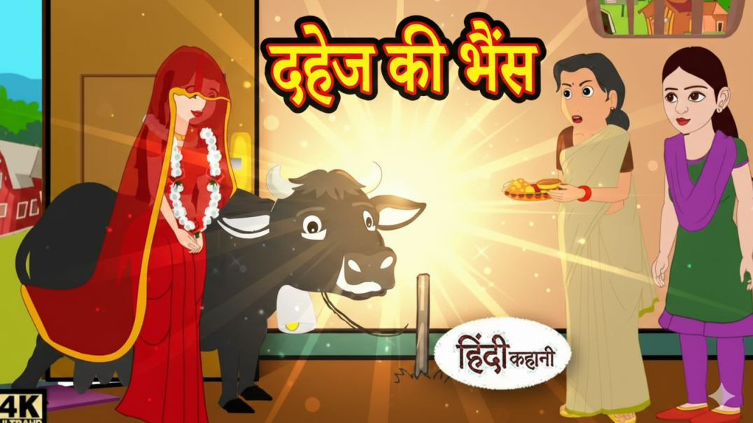 ⁣दहेज की चमत्कारी भैंस! 🐄✨ | ससुराल वाले भी रह गए हैरान! 😱 | Hindi Kahani