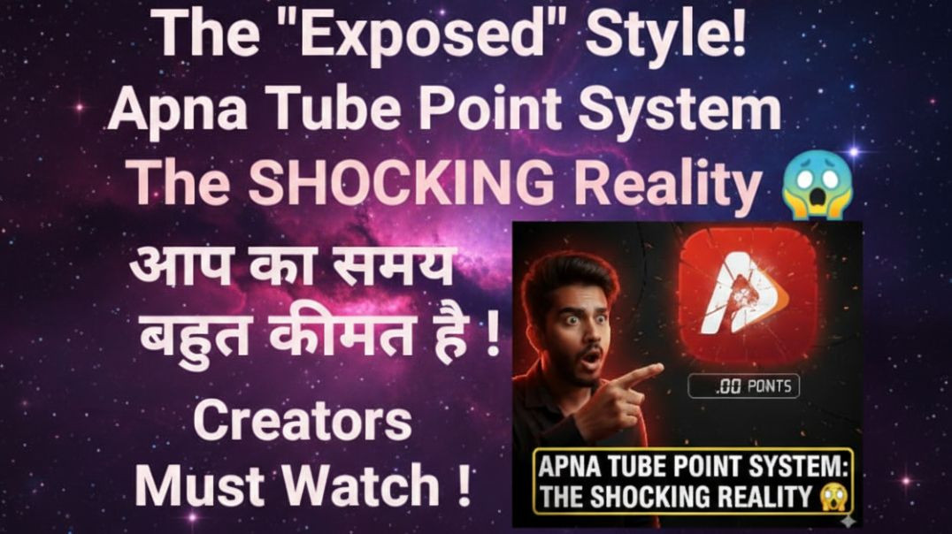 ⁣The "Exposed" Style: "Apna Tube Point System: The SHOCKING Reality !