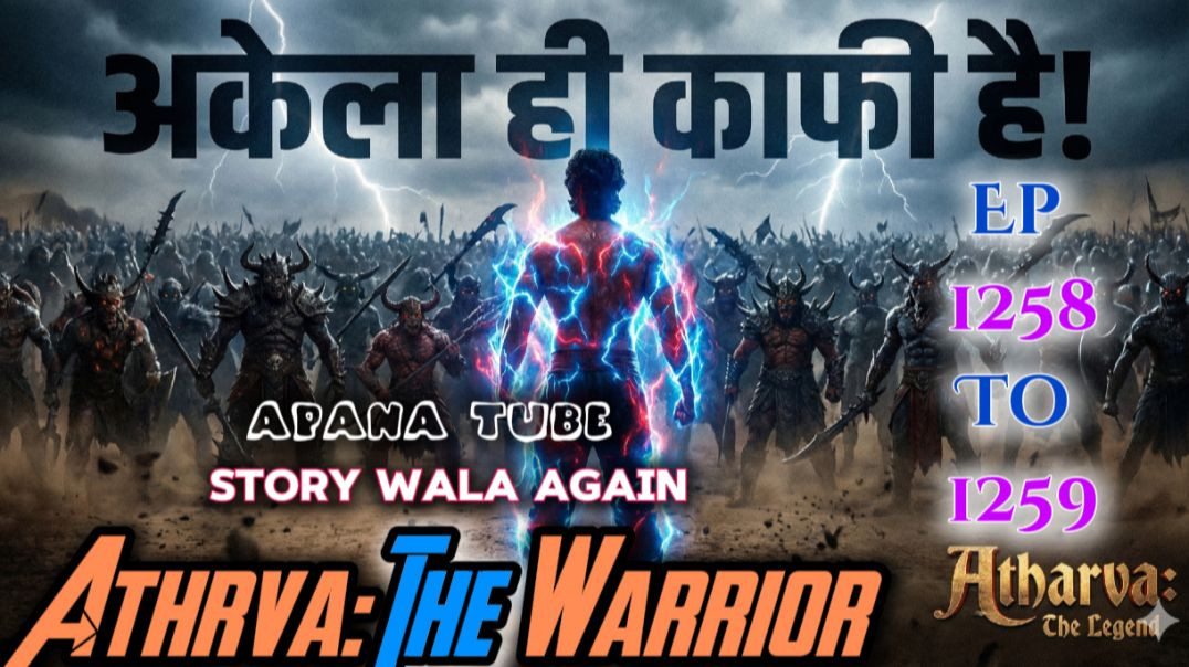 ⁣⁣⁣👊⁣⁣⁣⁣⁣⁣⁣⁣Athrva: The Warrior | New Ep 1258 To 1259 | Hindi Audio Novel Story | @StoryWala