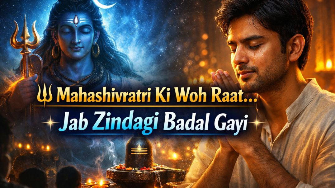 ⁣Mahashivratri Ki Woh Raat | Shiv Bhakt Ki Zindagi Badalne Wali Kahani 🔱