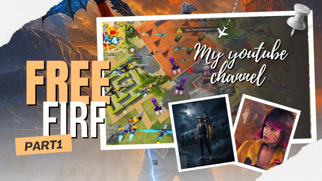 ⁣🔥 Free Fire Epic Gameplay | Pro Level Headshot & Clutch Moments 🔥