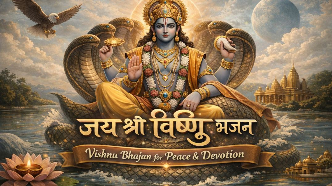 ⁣“जय श्री विष्णु भजन | Vishnu Bhajan for Peace and Devotion”
